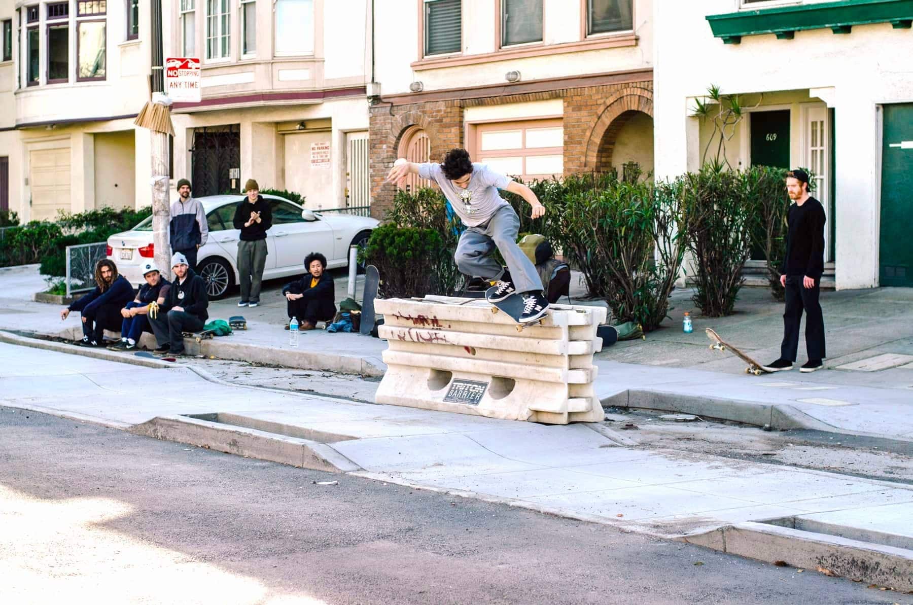 Bob Spanbauer, back smith, San Francisco. Shot during the filming of 'Merlot'. Photo by Chris Morgan, 2018.