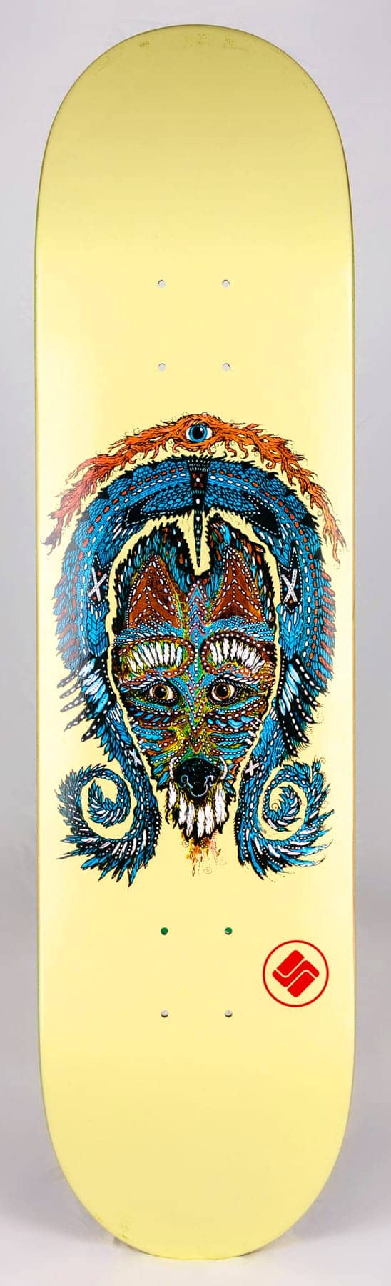 James Brason - Lobos skateboard graphic