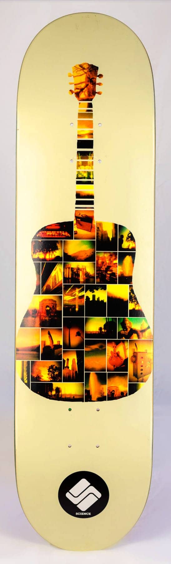 Jarrod Bryan - Guitar skateboard graphic
