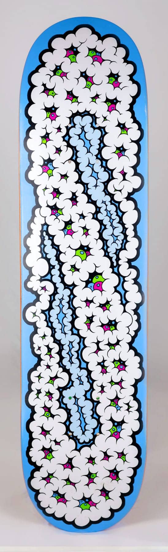 Jethro Haynes - Clouds skateboard graphic