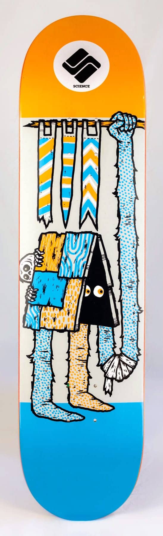 Michael Sieben - Monster skateboard graphic