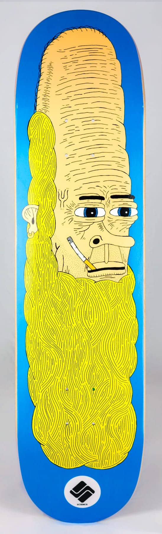 Sam Taylor - God When He Was Young skateboard graphic