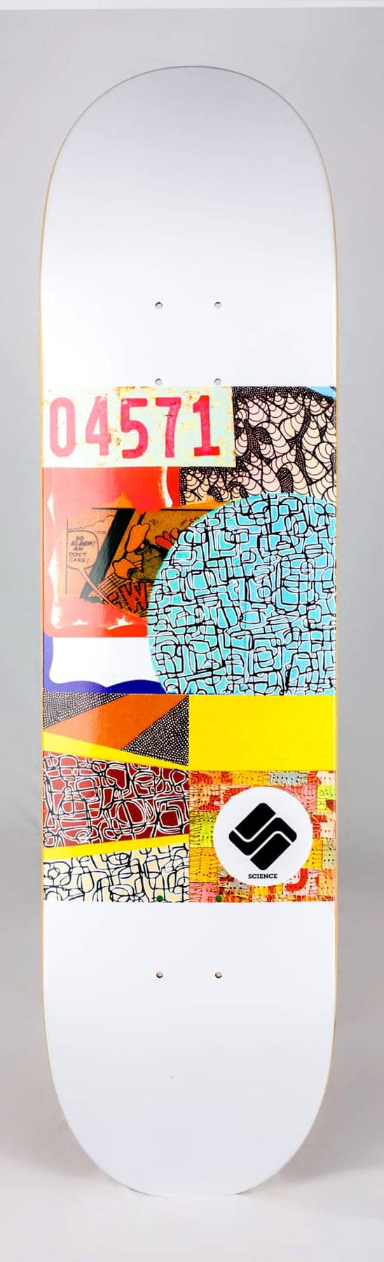 Shawn Whisenant - Collage skateboard graphic