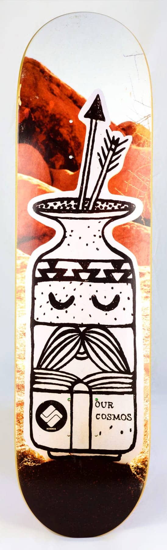Steven Harrington - Desert skateboard graphic