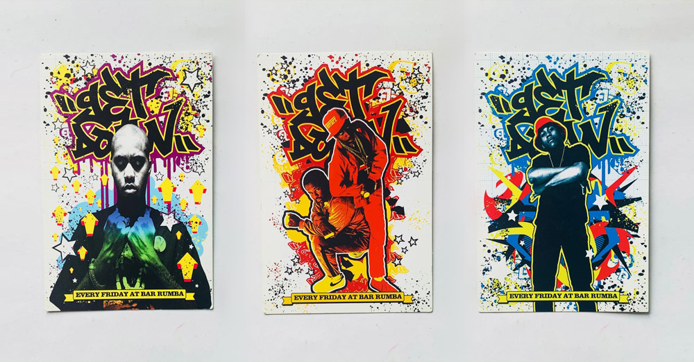 The Get Down flyer design