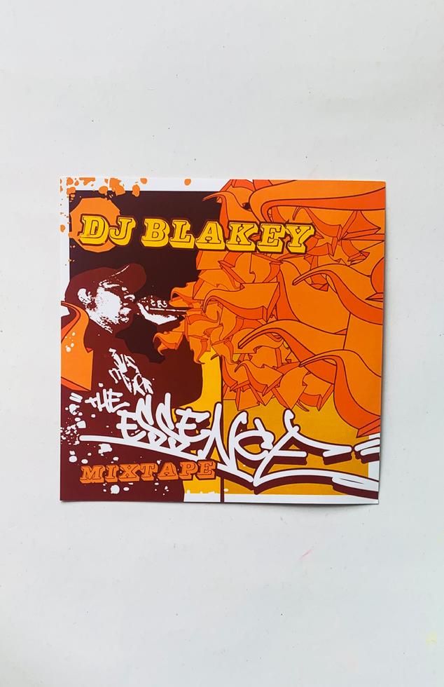 DJ Blakey, 'The Essence' mixtape cover design.