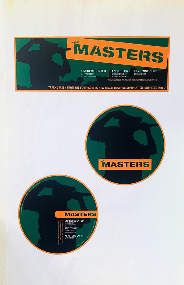The Masters, Unprecedented EP artwork.